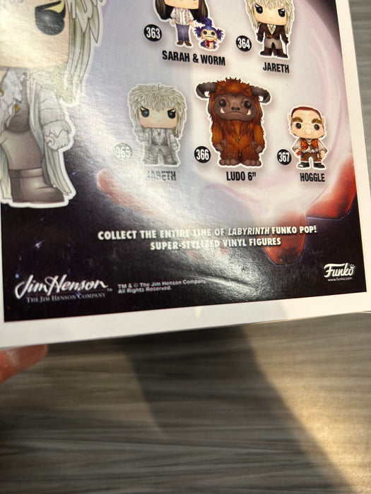 Funko POP! Movies: Labyrinth - Jareth (Hot Topic)(Damaged Box) #365