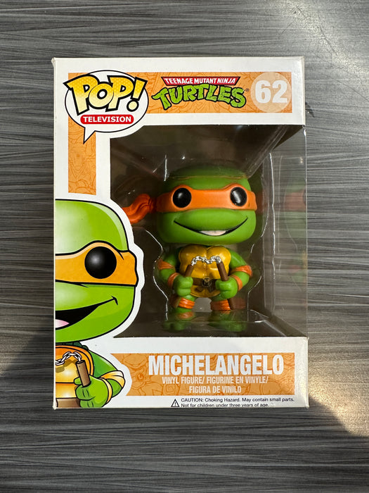Funko POP! Television: TMNT - Michelangelo (Damaged Box)[B] #62