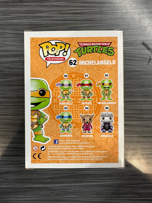Funko POP! Television: TMNT - Michelangelo (Damaged Box)[B] #62