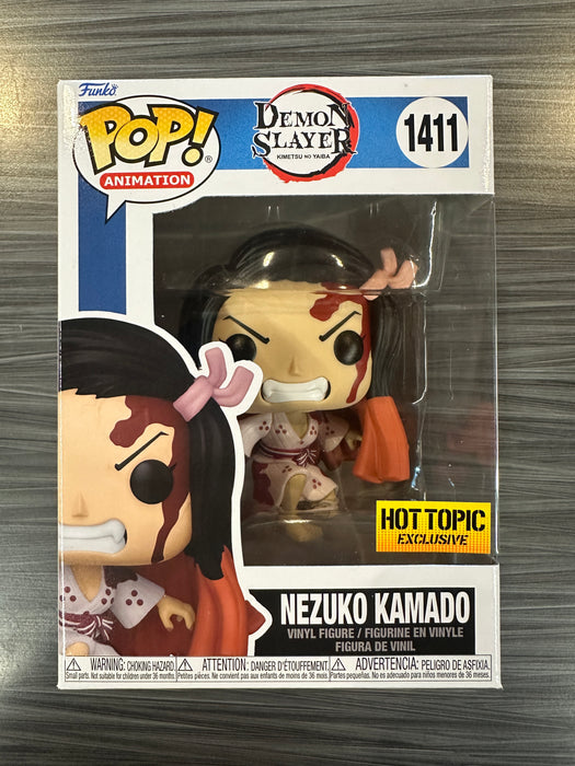 Funko POP! Animation: Demon Slayer - Nezuko Kamado (Hot Topic)(Damaged Box) #1411