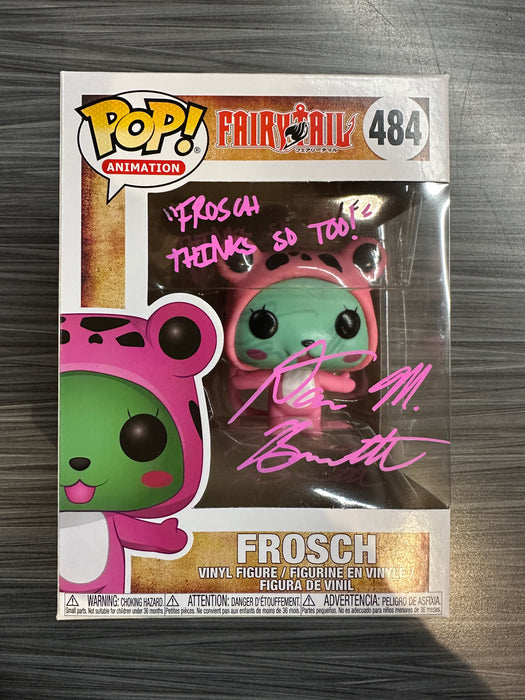 Funko POP! Animation: Fairytail - Frosch (Signed/Dawn Bennet/JSA)(Damaged Box) #484