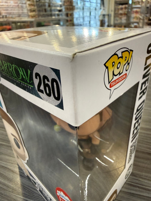 Funko POP! Television: Arrow - Oliver Queen [Island Scarred](Fugitive Toys)(Damaged Box)[A] #260