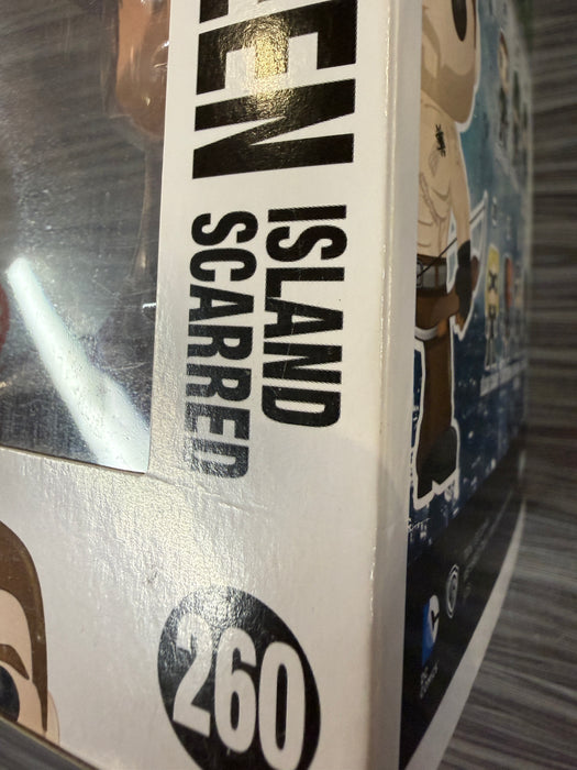 Funko POP! Television: Arrow - Oliver Queen [Island Scarred](Fugitive Toys)(Damaged Box)[A] #260