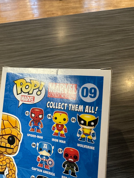 Funko POP! Marvel: The Thing [2013] (Damaged Box) #09