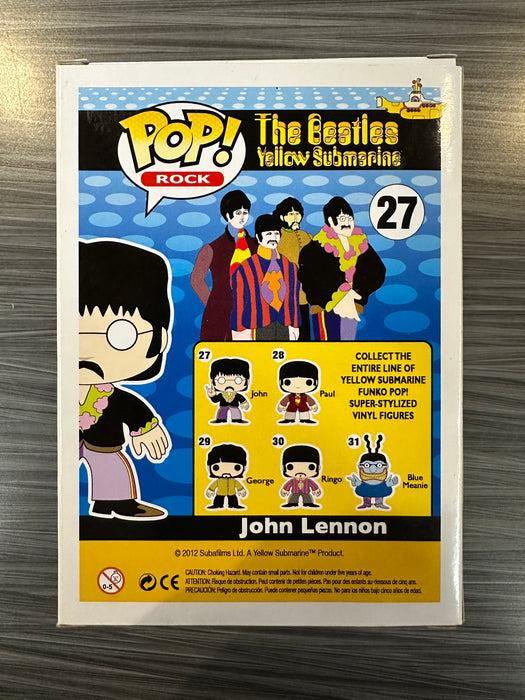 Funko POP! Rock: The Beatles Yellow Submarine - John Lennon (Damaged Box) #27