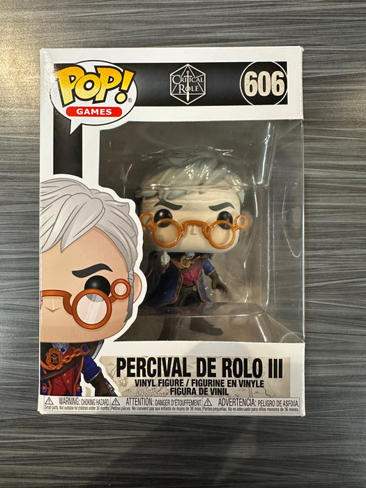 Funko POP! Games: Critical Role - Percival De Rolo III (Damaged Box) #606