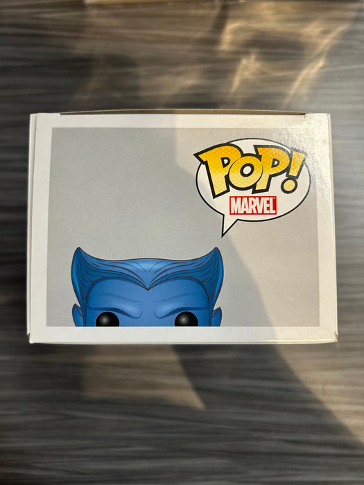 Funko POP! Marvel: Beast [Flocked] (Gemini)(240 PCS)(Damaged Box) #21