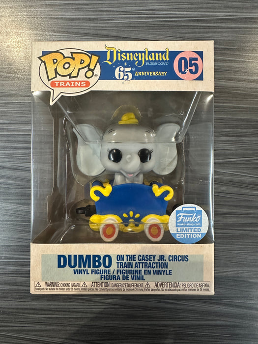Funko POP! Disneyland 65th Anniversary: Dumbo On The Casey Jr Circus Train Attraction (Funko)(Damaged Box) #05