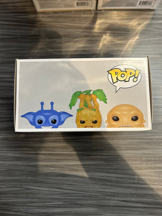 Funko POP! Harry Potter: Cornish Pixie, Mandrake & Grindylow [3 Pack](2016 SDCC)(Damaged Box)