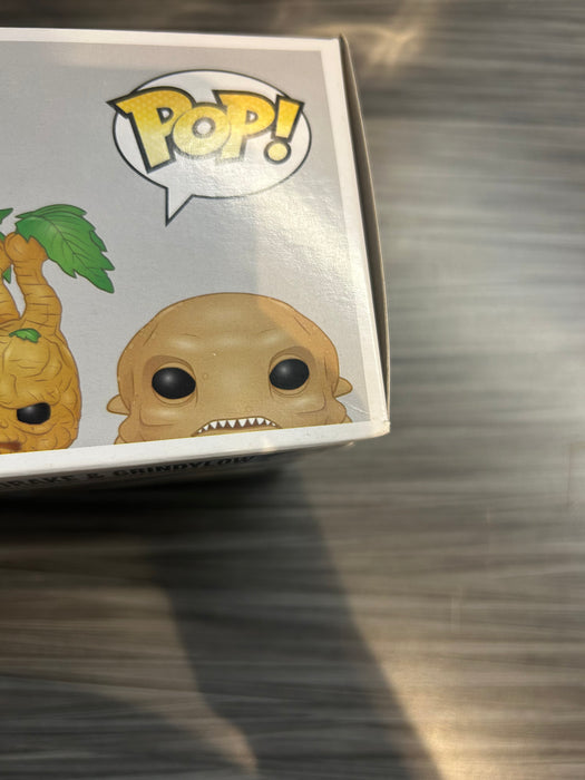Funko POP! Harry Potter: Cornish Pixie, Mandrake & Grindylow [3 Pack](2016 SDCC)(Damaged Box)