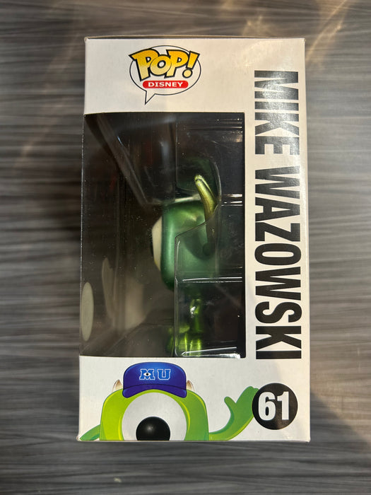 Funko POP! Disney: Monsters University - Mike Wazowski (2013 SDCC 480Pcs)(Damaged Box)  #61