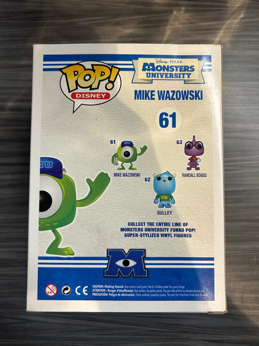 Funko POP! Disney: Monsters University - Mike Wazowski (2013 SDCC 480Pcs)(Damaged Box)  #61