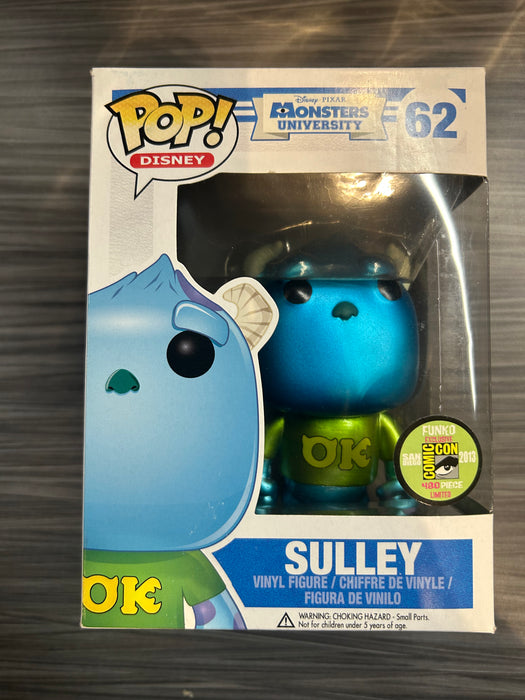 Funko POP! Disney: Monsters University - Sulley (2013 SDCC/480 PCS)(Damaged Box) #62