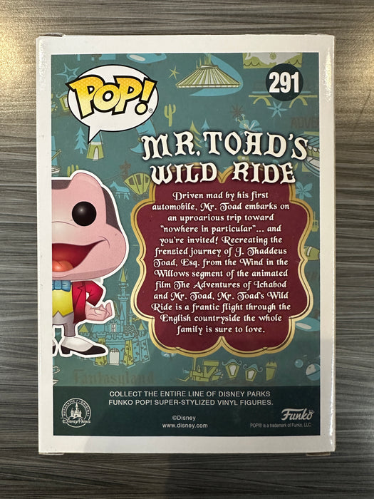 Funko POP! Mr. Toad's Wild Ride: Mr. Toad (2017 SDCC)(1500 PCS)(Damaged Box)[A] #291