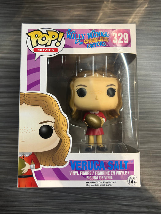 Funko POP! Movies: Willy Wonka & The Chocolate Factory - Veruca Salt (Damaged Box*) #329