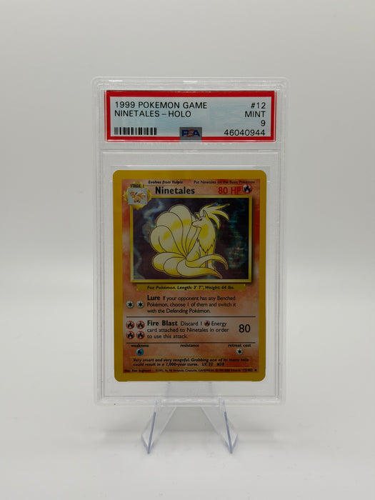 1999 POKEMON GAME Ninetales [Holo] #12 [MINT PSA 9]