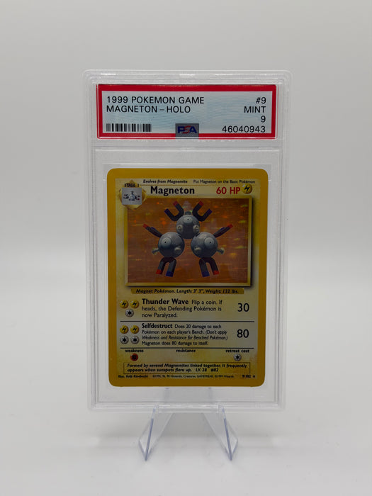 1999 POKEMON GAME Magneton [Holo] #9 [MINT PSA 9]