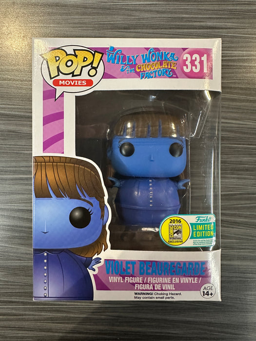 Funko POP! Movies: Willy Wonka - Violet Beauregarde (2016 SDCC)(Damaged Box) #331