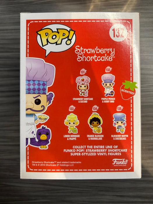 Funko POP! Strawberry Shortcake: Purple Pieman & Berry Bird (Scented)(2016 Summer Convention)(Damaged Box) #132