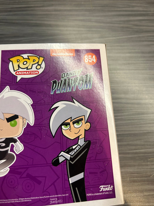 Funko POP! Animation: Nickelodeon Danny Phantom - Danny Phantom (2020 Fall Convention)(Damaged Box) #854