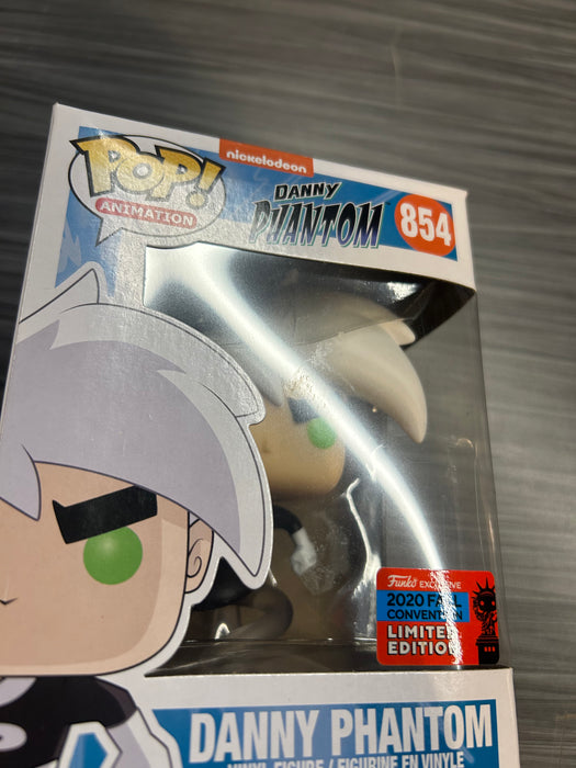 Funko POP! Animation: Nickelodeon Danny Phantom - Danny Phantom (2020 Fall Convention)(Damaged Box) #854