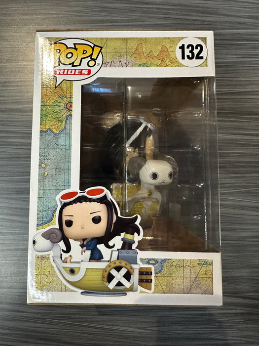Funko POP! Rides: One Piece - Nico Robin with Mini Merry II (2025 SDCC)(Damaged Box) [A] #132