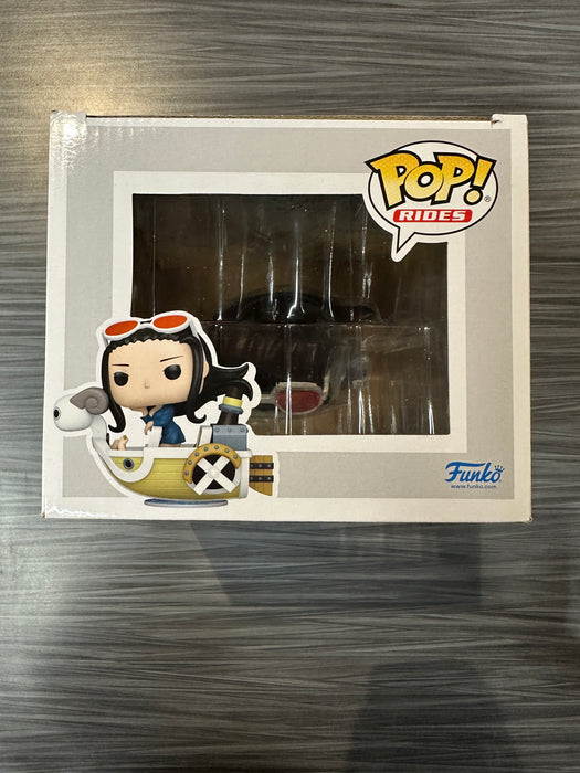 Funko POP! Rides: One Piece - Nico Robin with Mini Merry II (2025 SDCC)(Damaged Box) [A] #132