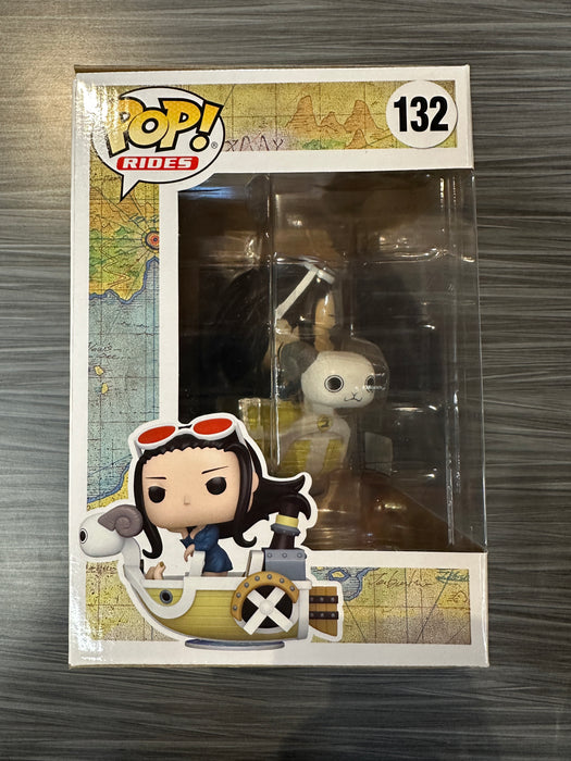Funko POP! Rides: One Piece - Nico Robin with Mini Merry II (2025 SDCC)(Damaged Box) [B] #132