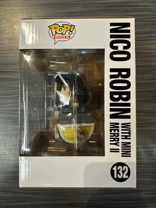 Funko POP! Rides: One Piece - Nico Robin with Mini Merry II (2025 SDCC)(Damaged Box) [C] #132