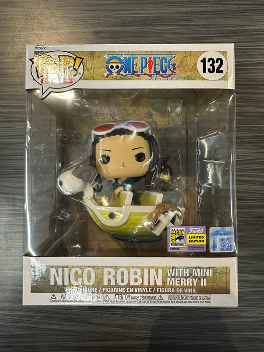 Funko POP! Rides: One Piece - Nico Robin with Mini Merry II (2025 SDCC)(Damaged Box) [D] #132