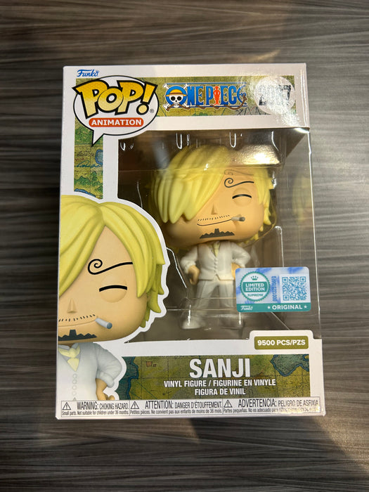 Funko POP! Animation: One Piece - Sanji (Funko Sticker/GameStop)(9500 Pcs)(Damaged Box) #2087