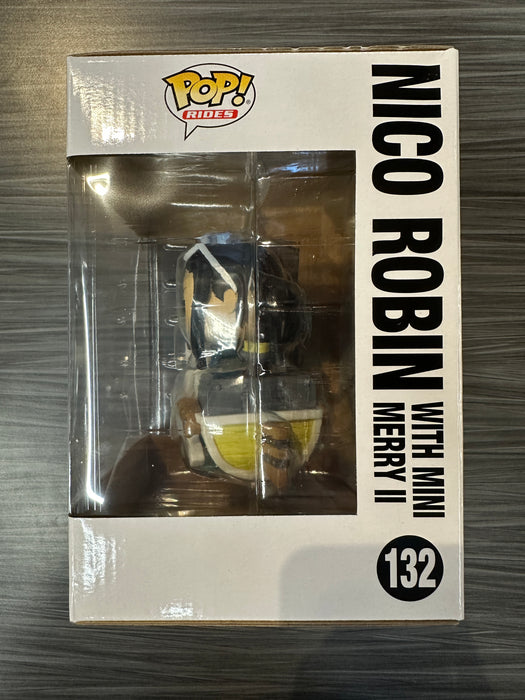 Funko POP! Rides: One Piece - Nico Robin with Mini Merry II (2025 SDCC)(Damaged Box) [D] #132