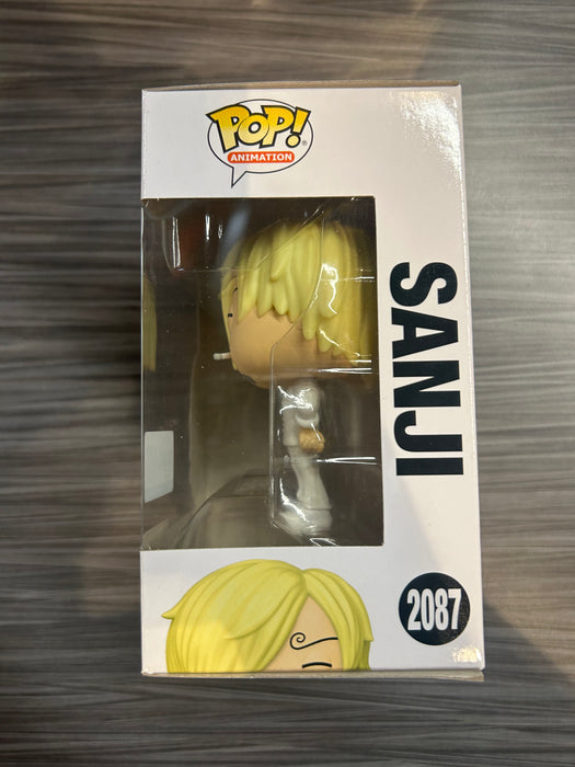 Funko POP! Animation: One Piece - Sanji (Funko Sticker/GameStop)(9500 Pcs)(Damaged Box) #2087