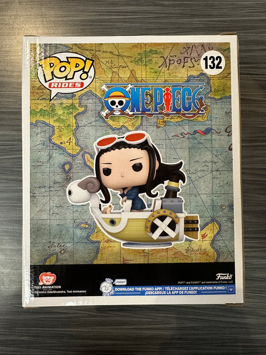 Funko POP! Rides: One Piece - Nico Robin with Mini Merry II (2025 SDCC)(Damaged Box) [D] #132