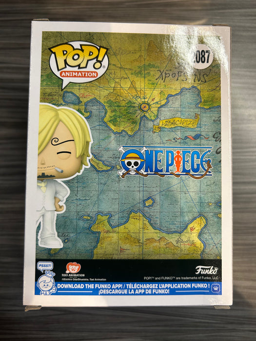 Funko POP! Animation: One Piece - Sanji (Funko Sticker/GameStop)(9500 Pcs)(Damaged Box) #2087