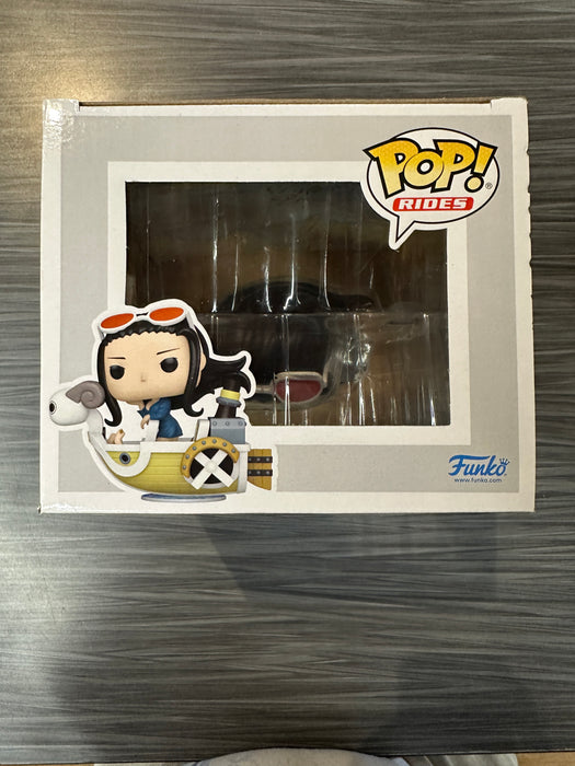 Funko POP! Rides: One Piece - Nico Robin with Mini Merry II (2025 SDCC)(Damaged Box) [D] #132