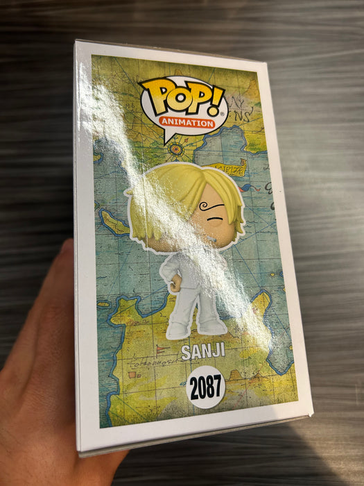 Funko POP! Animation: One Piece - Sanji (Funko Sticker/GameStop)(9500 Pcs)(Damaged Box) #2087