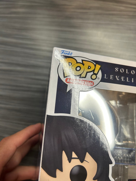 Funko POP! Animation: Solo Leveling - Sung Jinwoo [E-Rank] (2025 Anime Expo)(Damaged Box) #1941