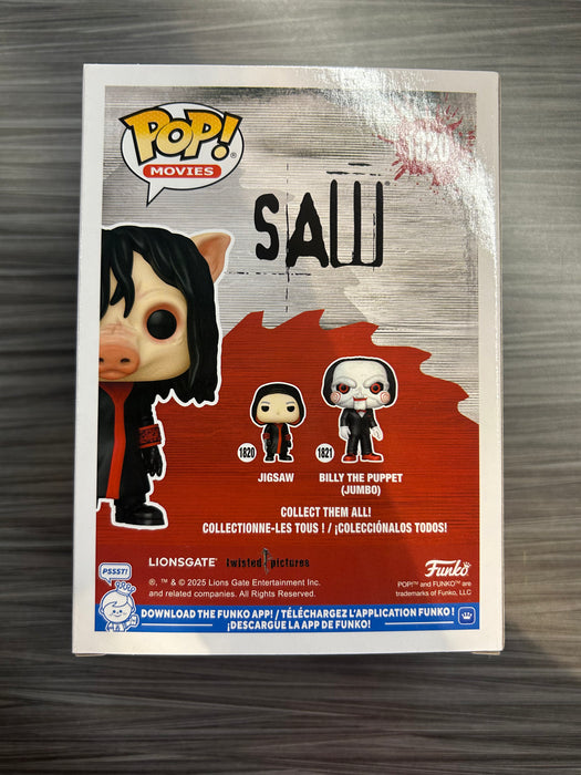 Funko POP! Movies: Saw - Jigsaw (CHASE)(Damaged Box) #1820