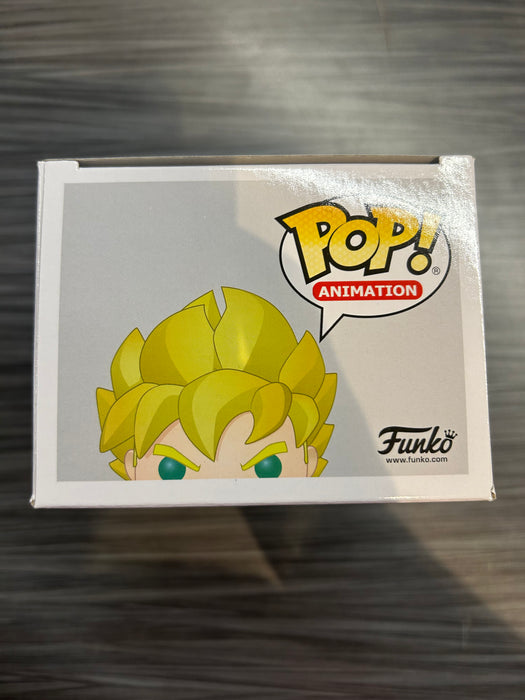 Funko POP! Animation: DragonBall Z - Super Saiyan Goku (First Appearance)(GiTD)(Go! Sticker)(Damaged Box) #860