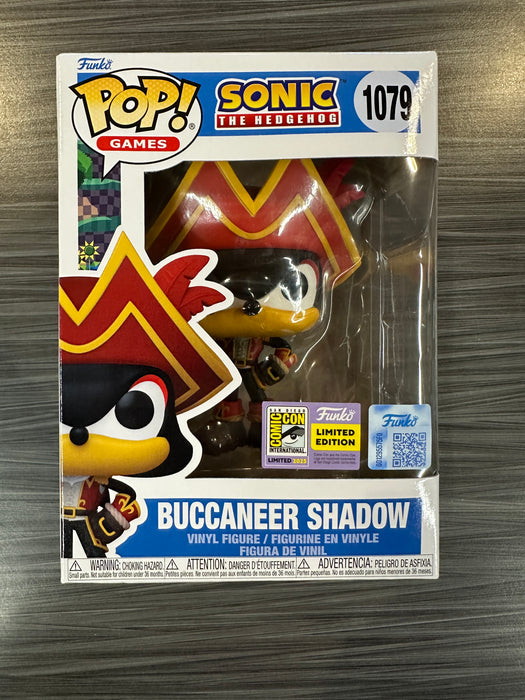 Funko POP! Games: Sonic The Hedgehog - Buccaneer Shadow (2025 SDCC)(Damaged Box) #1079