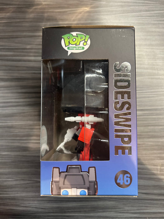 Funko POP! Digital: Transformers - Sideswipe (NFT Release)(1550 PCS)(Damaged Box) #46