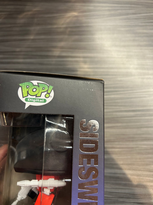 Funko POP! Digital: Transformers - Sideswipe (NFT Release)(1550 PCS)(Damaged Box) #46