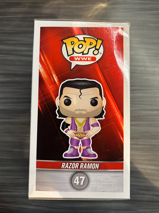 Funko POP! WWE: Razor Ramon (CHASE)(Damaged Box) #47