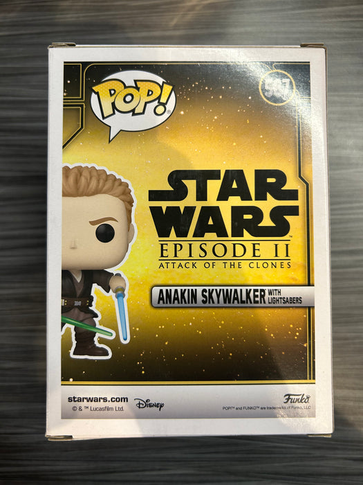 Funko POP! Star Wars : Anakin Skywalker [With Lightsabers](2022 Fall Convention)(Damaged Box) #567