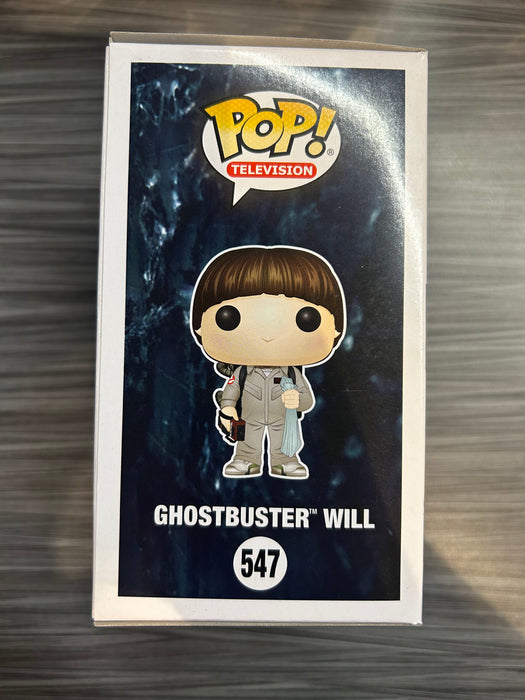 Funko POP! Television: Stranger Things - Ghostbuster Will (Damaged Box) #547