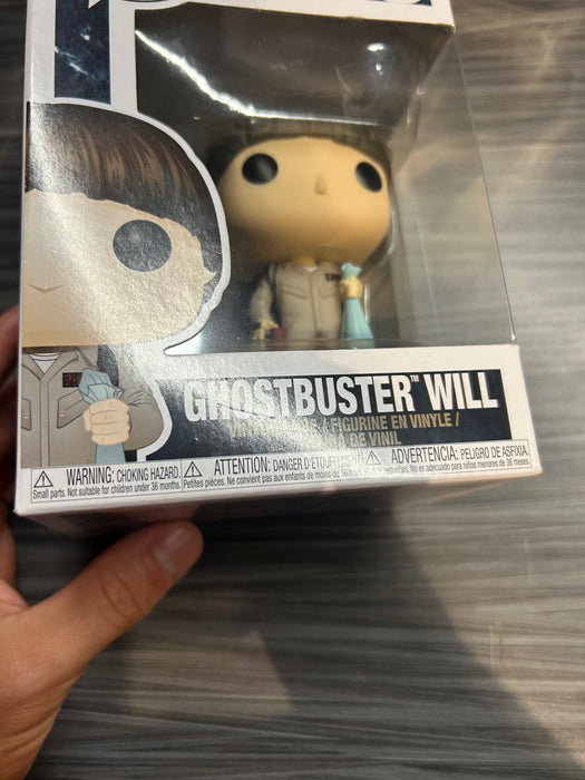 Funko POP! Television: Stranger Things - Ghostbuster Will (Damaged Box) #547
