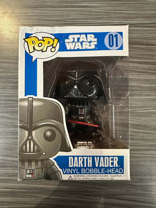 Funko POP! Star Wars: Darth Vader [Large Font/First Release] (Damaged Box) #01