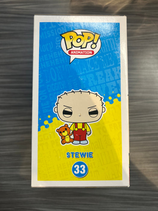 Funko POP! Animation: Family Guy - Stewie (Damaged Box*) #33