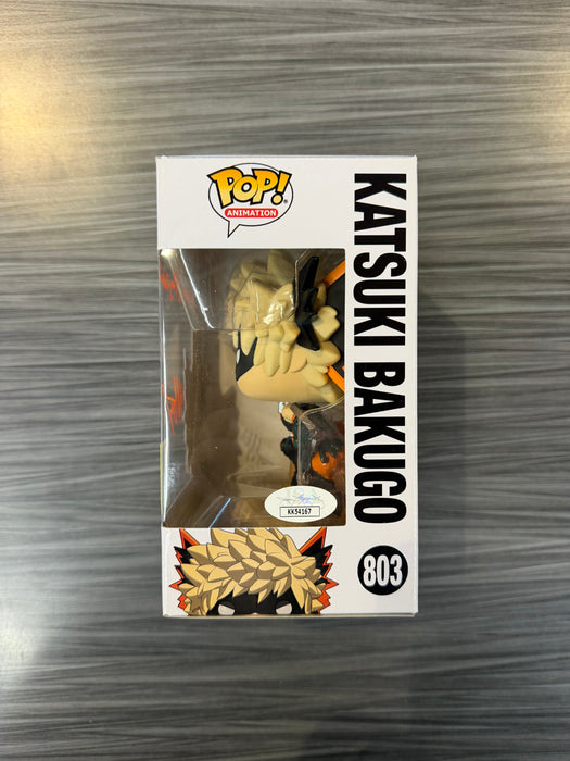 Funko POP! Animation: My Hero Academia - Katsuki Bakugo (2020 Summer Convention)(Signed/Clifford Chapin/JSA) #803